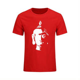 2017 Brand Clothing Buddha Printed T Shirts Men Cotton T-Shirt Summer Fashion Costume Buddhism Male Tops Tees Camisetas Bud-Shidos 84