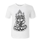 Buddha The Elephant God Cotton T Shirt Slim Style Brand New Bud-Shidos 84