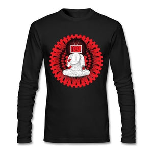 Crew Neck T-Shirt Male Promotion Manipulated Buddha T Shirt Teenage New Brand Styles
