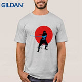 Fit Tees O Neck Shirts Natural Samurai Warrior From Vagabond Blade Gray 100% Cotton Male Ali T / S