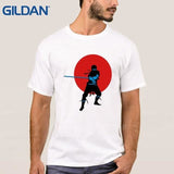 Fit Tees O Neck Shirts Natural Samurai Warrior From Vagabond Blade Gray 100% Cotton Male Ali T White / S