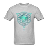 Mandala T Shirt Cotton Sleeve Buddhism Men New Style Resilient Xxxl Shirts Gray / Xs