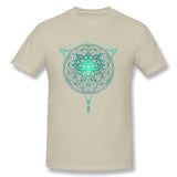 Mandala T Shirt Cotton Sleeve Buddhism Men New Style Resilient Xxxl Shirts Natural / Xs