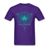 Mandala T Shirt Cotton Sleeve Buddhism Men New Style Resilient Xxxl Shirts Purple / Xs