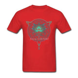 Mandala T Shirt Cotton Sleeve Buddhism Men New Style Resilient Xxxl Shirts Red / Xs
