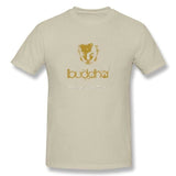 New Style Buddha T Shirt Team Mens Cotton Xxxl Short Sleeve Custom Funny T-Shirts Natural / Xs