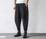 Samurai Pants Plus Size 4Xl Punk Style Hip Hop Harem Pants Japanese Harajuku Drop Crotch Sweatpants Pantalones Hombre 70206 Bud-Shidos 84