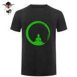 Short Sleeve Custom Zen Meditation Buddha T Shirt Mens Geek His And Hers Bottoming T-Shirts Bud-Shidos 84