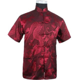 Silk Rayon Kung Fu Tai Chi Shirts Plus Size M L Xl Xxl Xxxl M061305 Bud-Shidos 84
