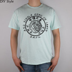 Skfc - School Kung Fu Cantu T-Shirt Top Lycra Cotton Men T Shirt New Diy Style Bud-Shidos 84
