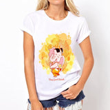 Women Summer Short Sleeve T-Shirt Million Buddha Statue Print Female O-Neck Plus Size5Xl Pfs2133 / S